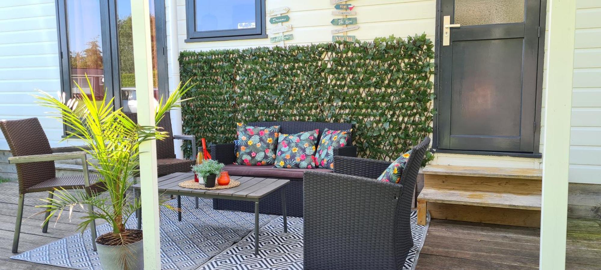 Gezellige Chalet Met Grote Privetuin. Dronrijp Exterior photo